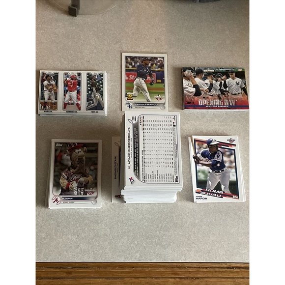 2022 Topps Opening Day Complete set 1-220 Mascot Triple Play And Series 1 1-330